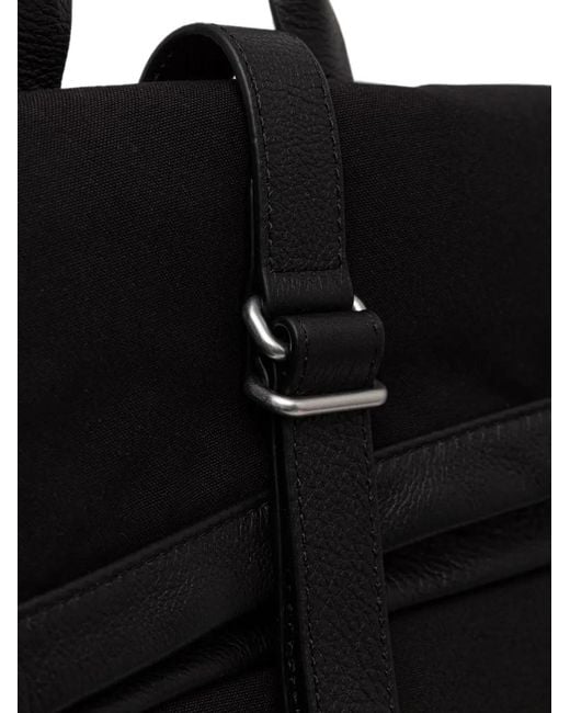 Marc O' Polo Black Roll-Top Backpack for men