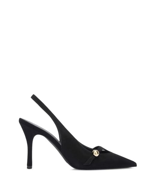 Furla Black Sfera Pointed-Toe Pumps