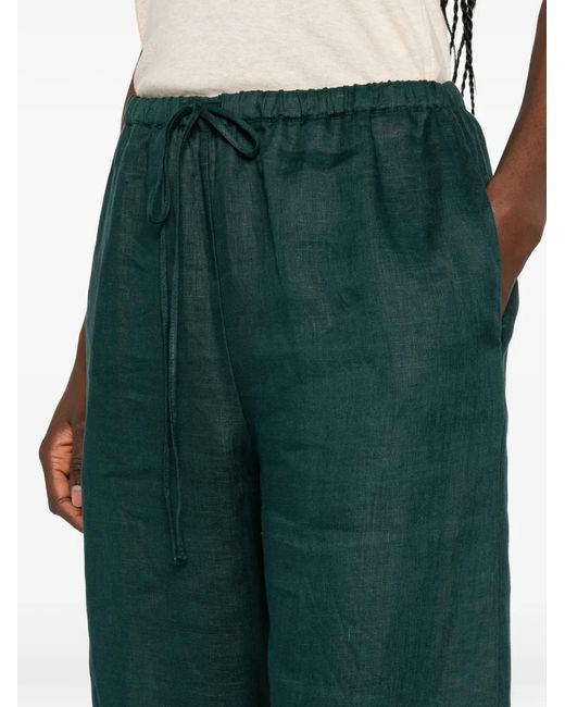 Liviana Conti Green Donna Drawstring Pants