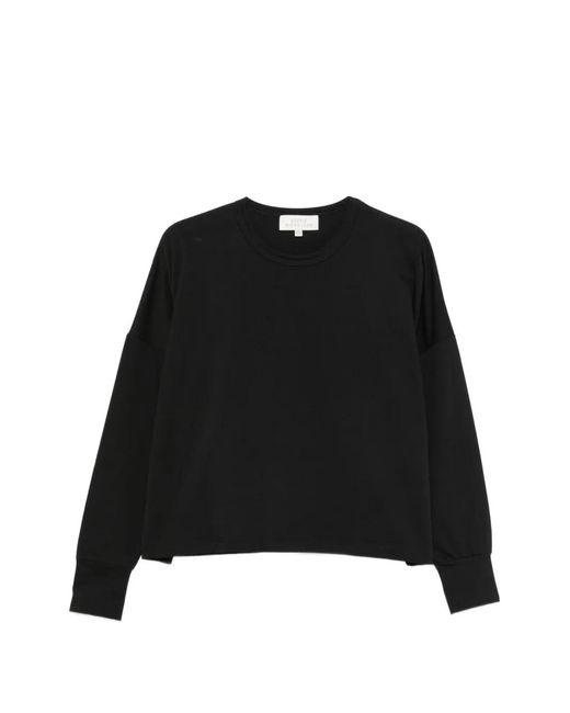 Studio Nicholson Black Loop Long-Sleeve Top