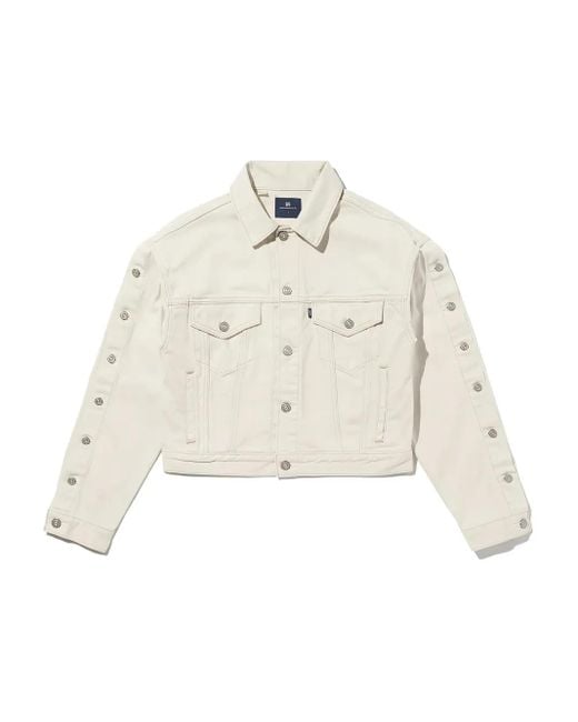 Chaqueta Blue TabTM Shank con botones Levi's de color White