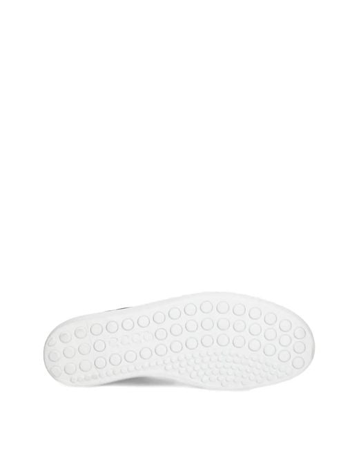Ecco Black Soft 60 Lace-Up Sneakers