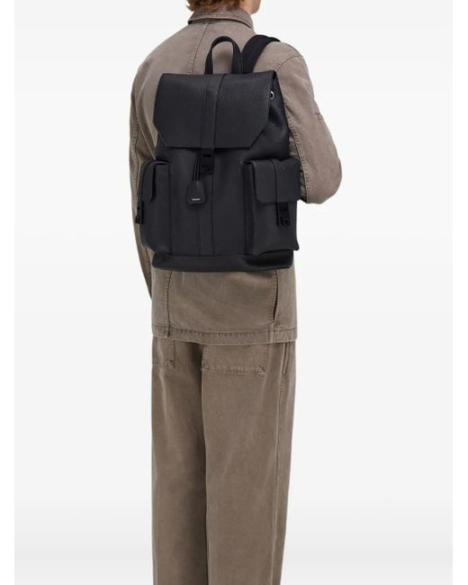 Ferragamo Black Backpacks for men