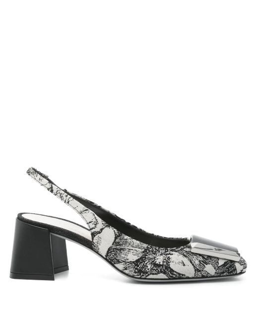 Roberto Festa Metallic 65Mm Juin Pumps