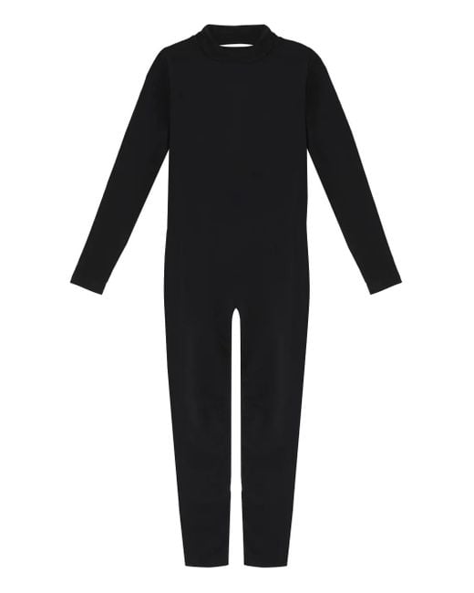 Sergio Rossi Black X Wolford Jumpsuit