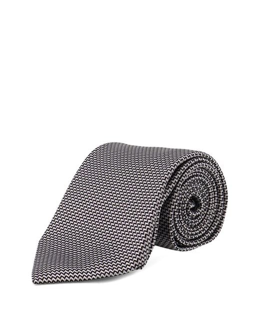 Tom Ford Gray Patterned Tie for men