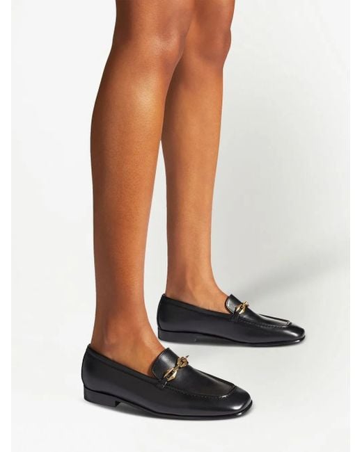 "Diamond Tilda" mocasines Jimmy Choo de color Black