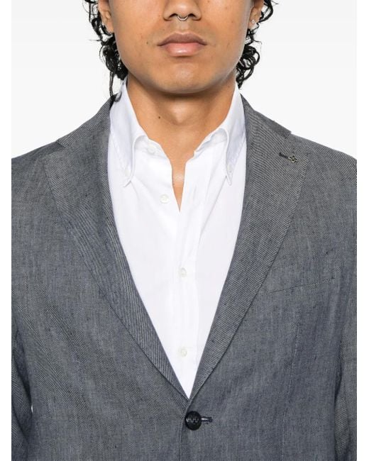 Tagliatore Gray Dakar Blazer for men