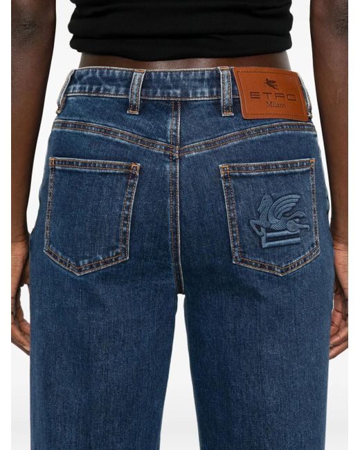 Vaqueros Rectos Etro de color Blue