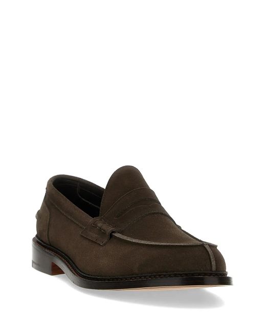 Tricker's Black Adam Loafers for men