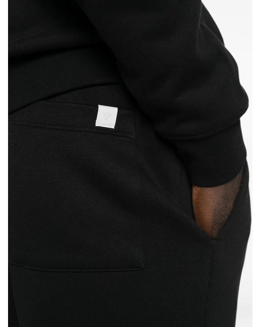 Woc Black Cajamarca Drawstring-Waist Track Pants for men