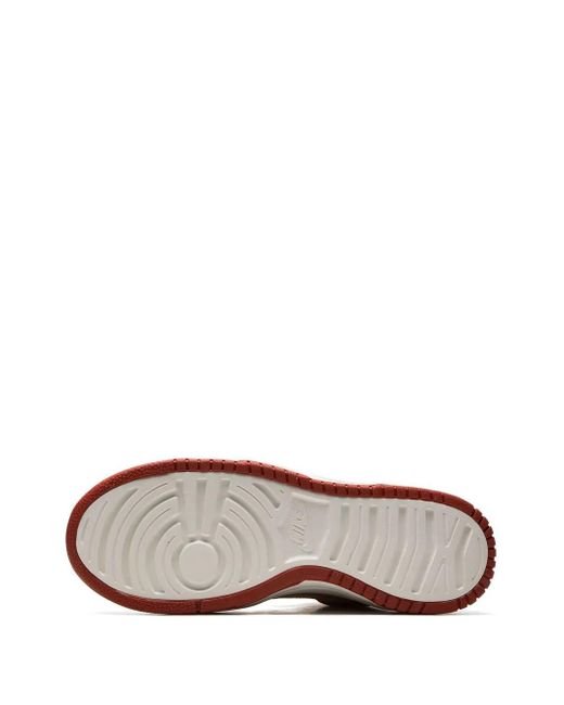 Nike Red Baskets Montantes Dunk Up