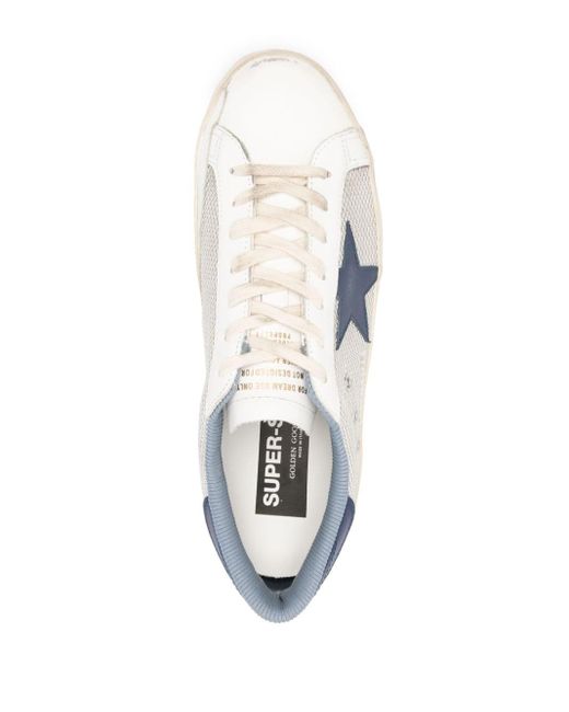 Golden Goose Deluxe Brand Super-star Canvas Sneakers in het White voor heren