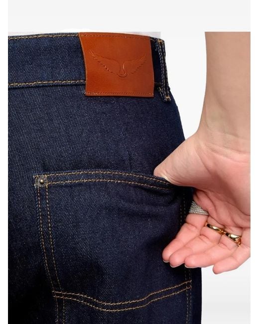 Zadig & Voltaire Blue Perya Jeans