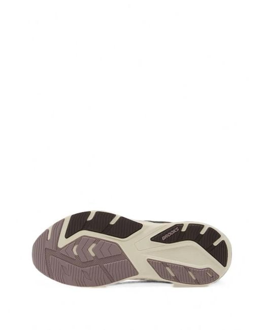 Brooks White Ghost Amp Performance Sneakers