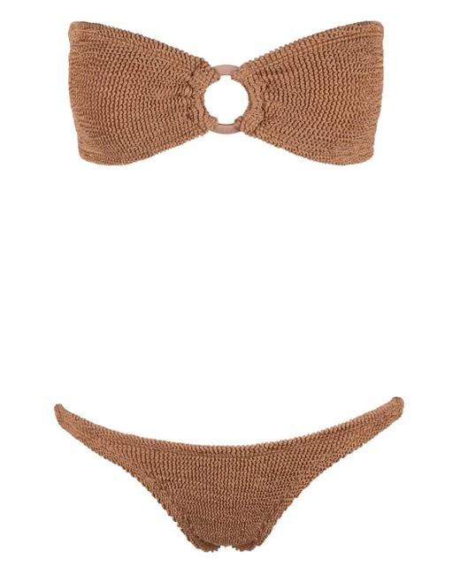 Hunza G Gloria ビキニ Brown