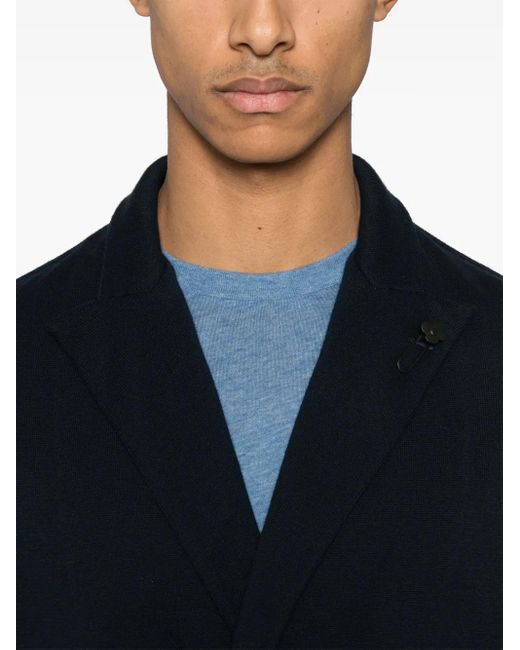 メンズ Lardini コットン ジャケット Blue