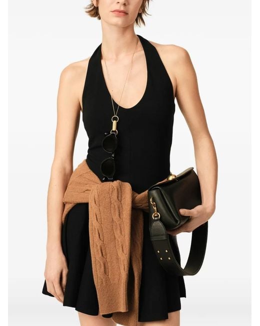 AMI Jersey Top in het Black