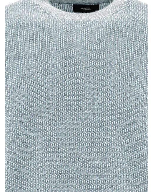 Maglione Girocollo di Vince in Blue da Uomo