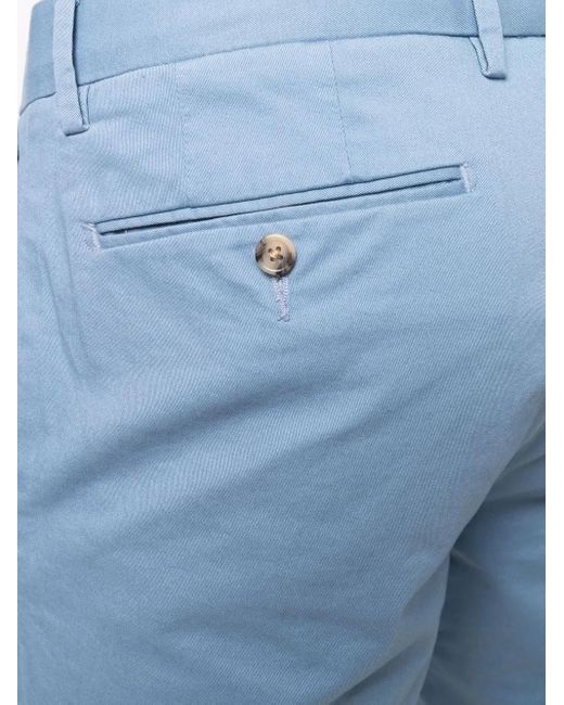 Polo Ralph Lauren Blue Cotton Chino Shorts for men