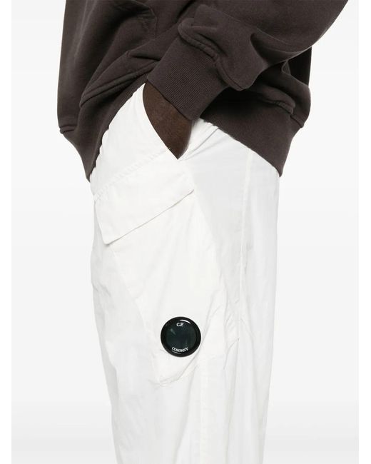 C P Company White Pants & Shorts for men