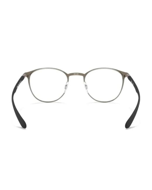Ray-Ban Metallic Round-Frame Glasses