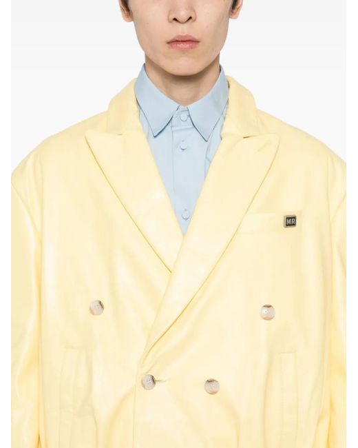 Martine Rose Metallic Double-Breasted Blazer for men