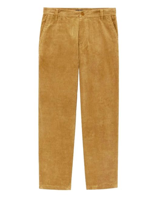 Pantalon Droit En Velours Côtelé A.P.C. pour homme en coloris Natural