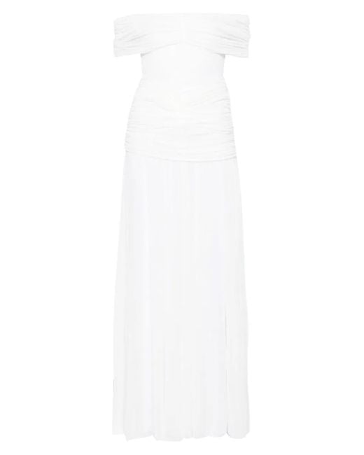 Atu Body Couture スパンコール マキシドレス White