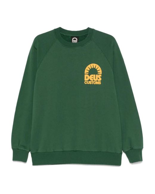 Deus Ex Machina Green Melodies Sweatshirt for men