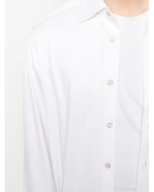 Kiton White Shirt for men