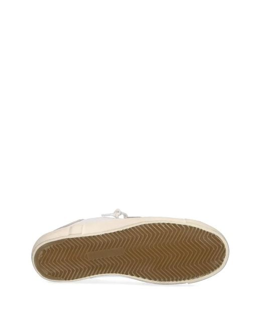 Philippe Model White Panelled Leather Sneakers