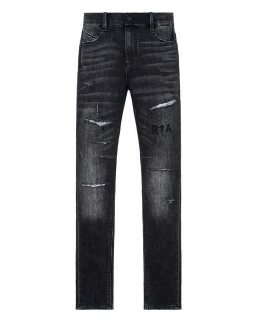 RTA Blue Distressed Jeans for men