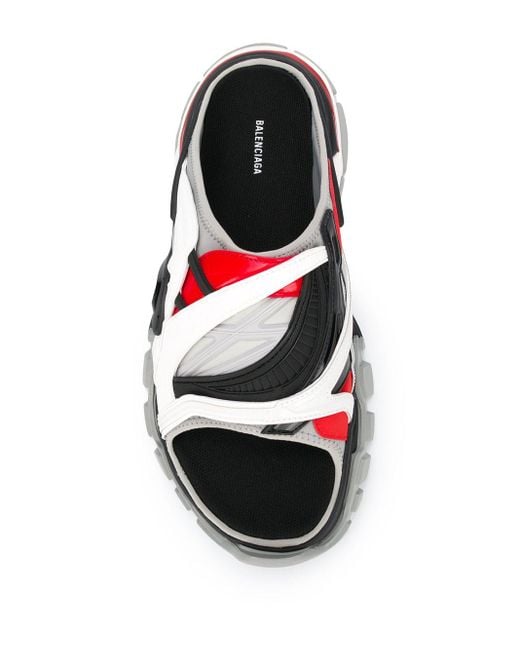 balenciaga patent slides