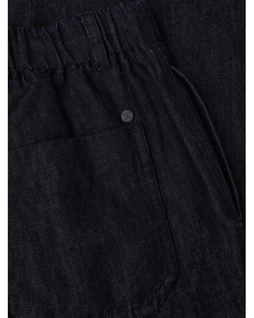 Closed Black Tropea Drawstring-Waist Jeans for men