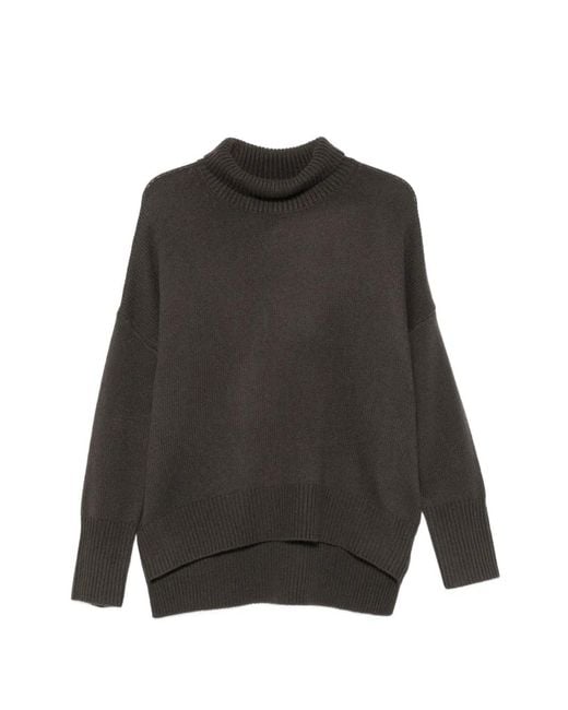 Lisa Yang Gray Heidi Sweater