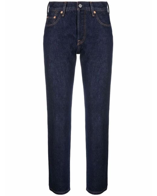 Jeans Dritti 501 Original di Levi's in Blue