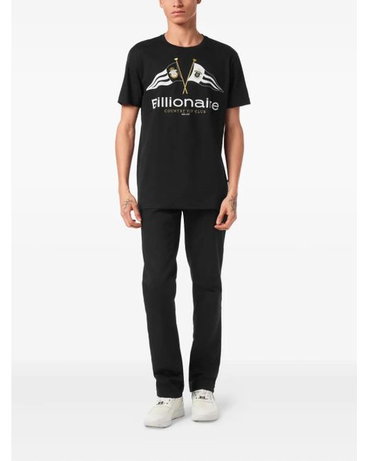 Billionaire Black Flags Round-Neck T-Shirt for men