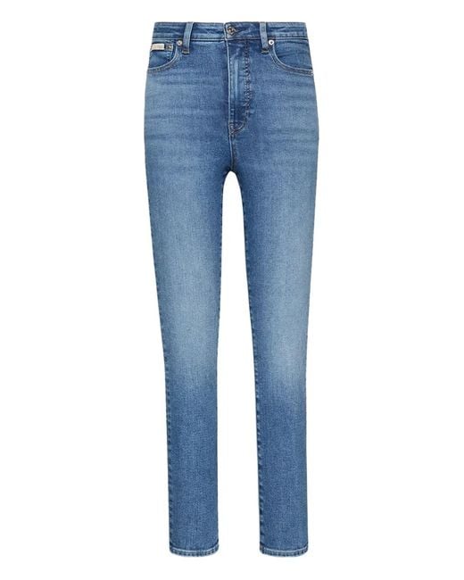 Calvin Klein Blue Zip-Fly Jeans