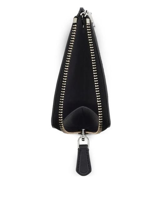 Marc Jacobs Black Top Zip Wallet