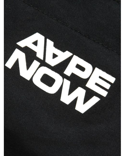 Aape By A Bathing Ape Kapuzenjacke Mit Logo in Blue für Herren