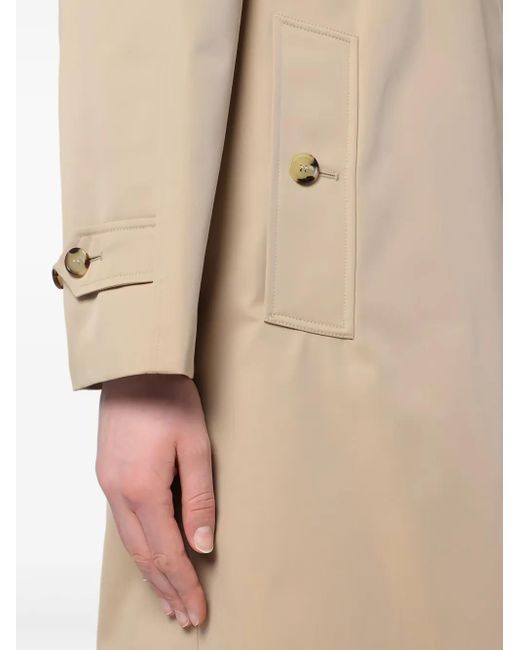 Burberry Natural Mid-Length Camden Heritage Car Coat
