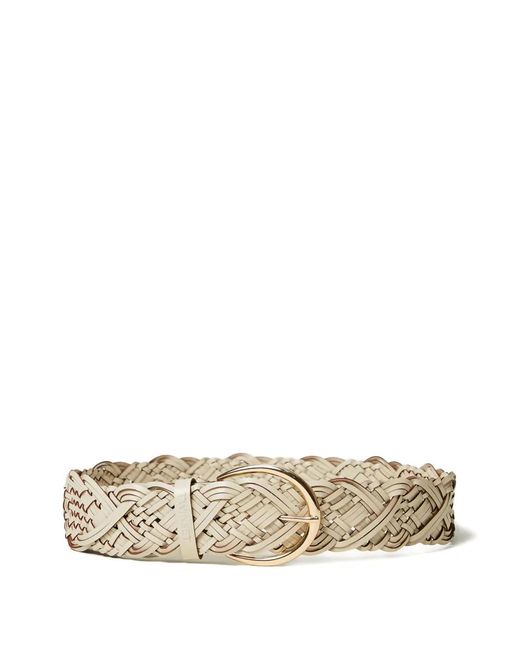 Twinset Natural Braided Belt
