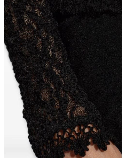Isabel Marant Black Brany Lace Top