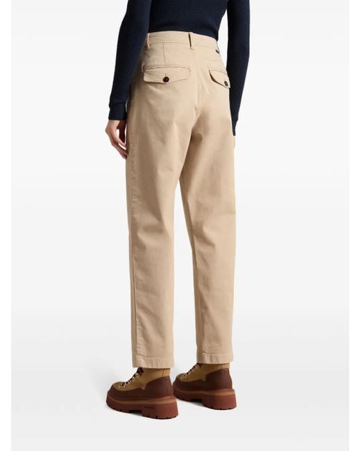 Woolrich Natural Twill Straight-Leg Trousers