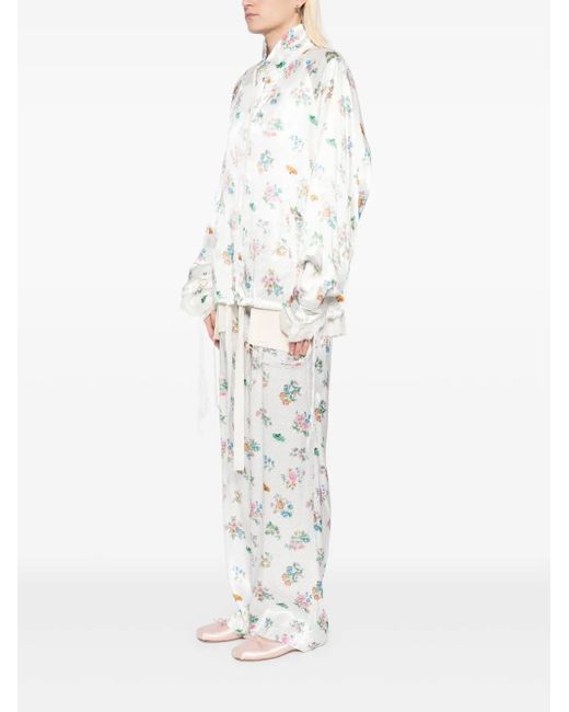 Midorikawa White Ufo Print Jacket