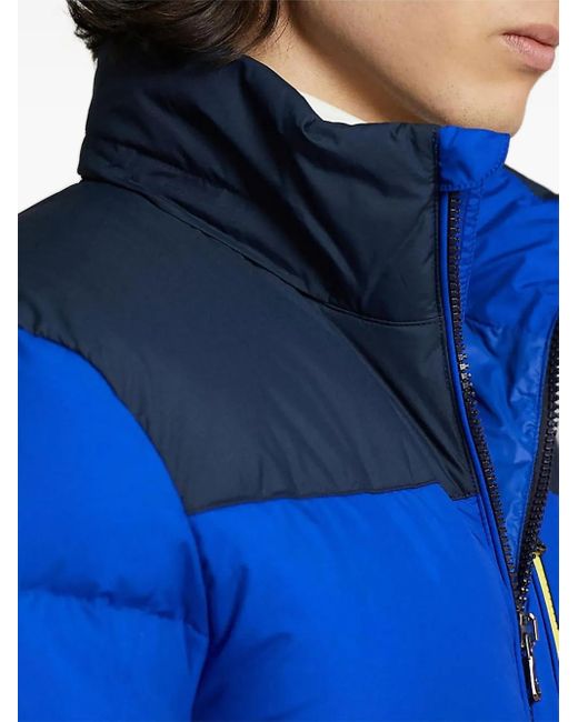 Polo Ralph Lauren Blue Padded Hooded Jacket for men