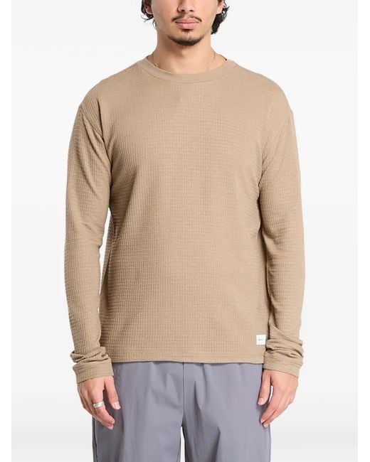 C.r.a.f.t Blue Waffle Layer T-Shirt for men