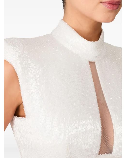 Jenny Packham Devotion Maxi-Jurk in het White