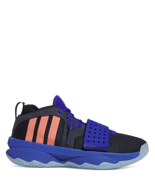 Adidas Blue Dame 8 EXTPLY Lace-Up Sneakers for men